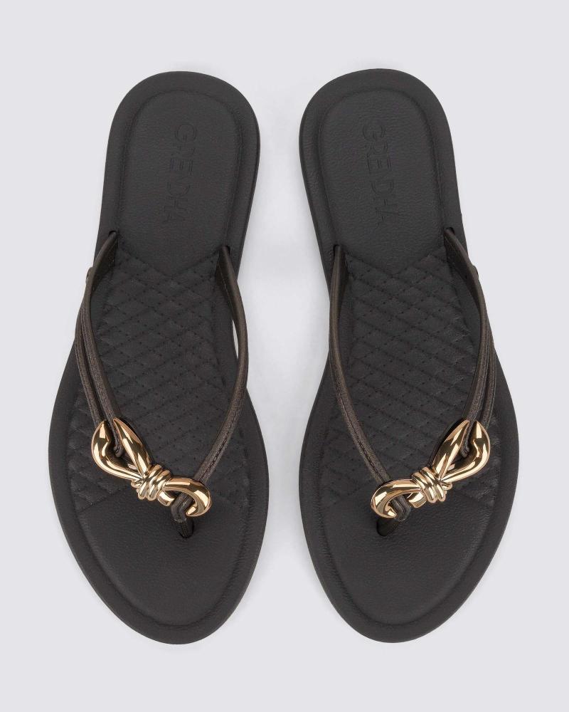 GRENDHA CHANCLAS DE AGUA MUJER G19000 BB308 NEGRO