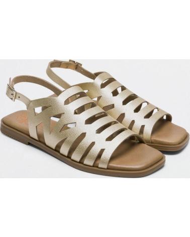PORRONET SANDALIA ROMANO ORO ORO-PLATINO