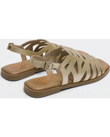 PORRONET SANDALIA ROMANO ORO ORO-PLATINO