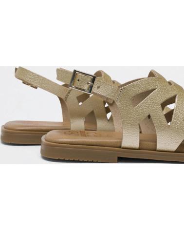 PORRONET SANDALIA ROMANO ORO ORO-PLATINO