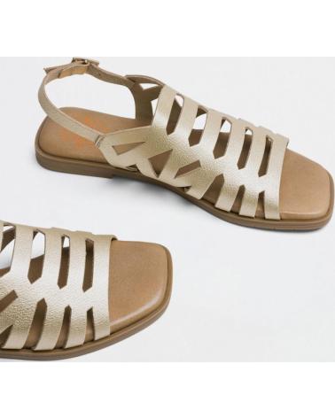 PORRONET SANDALIA ROMANO ORO ORO-PLATINO