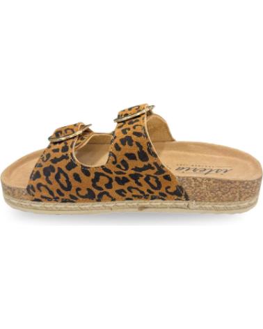 ISTERIA BIO SERRAJE 2 HEBILLAS LEOPARDO BEIG