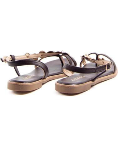 ISTERIA SANDALIA ESCLAVA MONEDAS MOKA MARRON