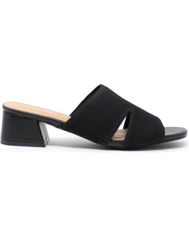 DANGELA PALA HUECOS TEXTIL NEGRO