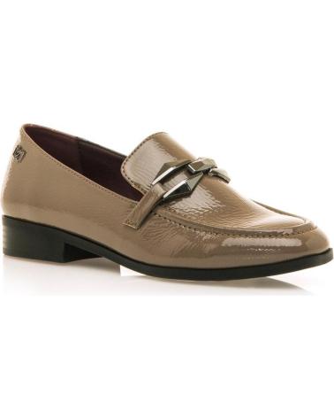 MARIA MARE MOCASIN ADORNO METALICO CHAROL TAUPE