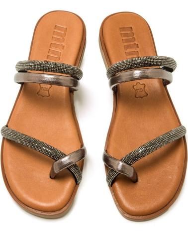 MTNG SANDALIA TUBULAR DEDO PLOMO