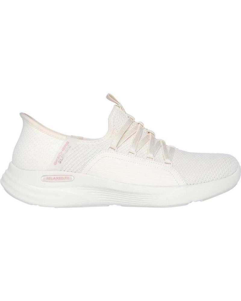 SKECHERS SLIP-INS RELAXED FIT SPORT BELLER CHIC OFWHITE OFWHITTE