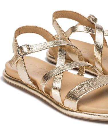 WONDERS SANDALIAS PLANAS IZORA AT-3402 PLATINO