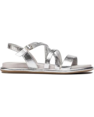 WONDERS SANDALIAS PLANAS IZORA AT-3402 SILVER
