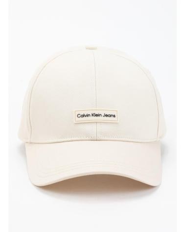 CALVIN KLEIN GORRA INST PATCH CAP BEIGE