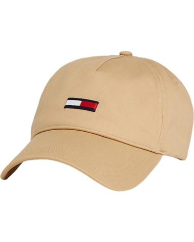TOMMY HILFIGER GORRA TJW ELONGATED FLAG 5 PANEL CAP NUDE
