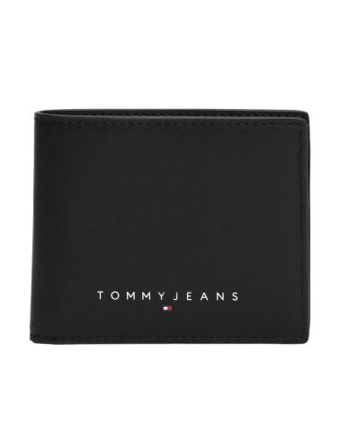 TOMMY HILFIGER TJM LEATHER CC COIN NEGRO