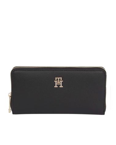 TOMMY HILFIGER CARTERA TH SOFT LOGOTAPE LRG ZA NEGRO
