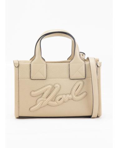 KARL LAGERFELD BOLSO K-SKUARE ST TOTE GRAINY ARENA