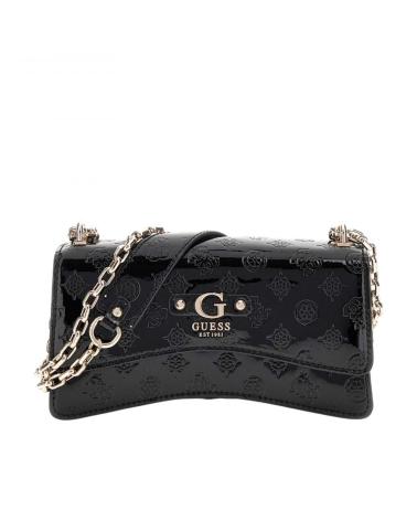 GUESS BOLSO GERTY CONVERTIBLE XBODY FLAP NEGRO