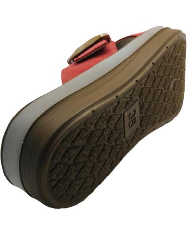 INBLU SANDALIA MUJER ESTILO CHANCLA FT000020 ROJO