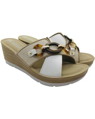 INBLU SANDALIA MUJER CUNA EL000031 BLANCO