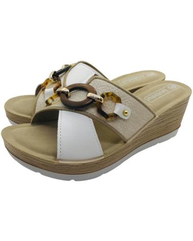 INBLU SANDALIA MUJER CUNA EL000031 BLANCO