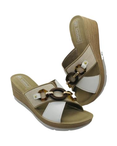 INBLU SANDALIA MUJER CUNA EL000031 BLANCO