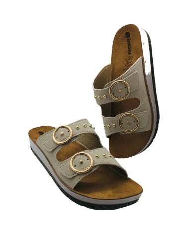 INBLU SANDALIA MUJER ESTILO CHANCLA CP000054 HIELO