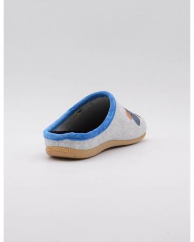 Pantofole POTATOES  per Uomo SLANEY ZAPATLLA DESCALZA MANDOS CONSOLA GRIS  GRIS