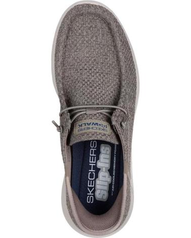 SKECHERS SLIP-INS GO WALK MAX HALYCON TAUPE