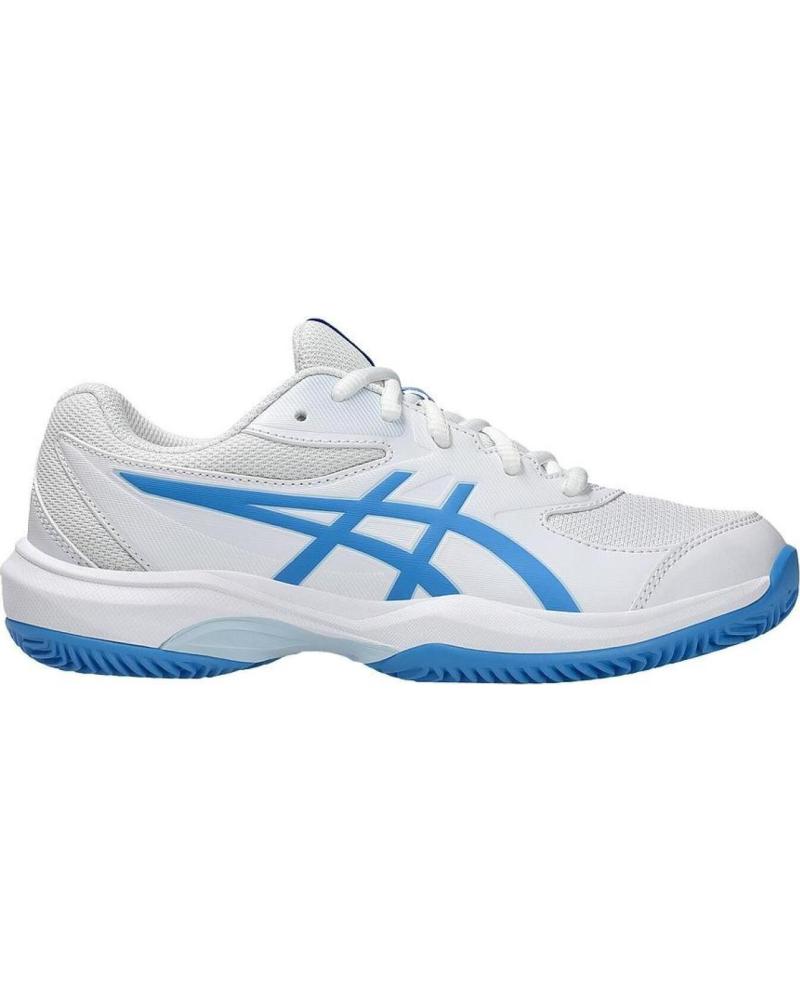 ASICS ZAPATILLA GEL GAME GS CLAY-OC 1044A082 100 BLANCO