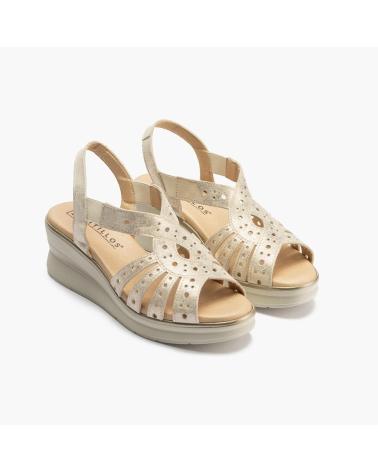 Sandali PITILLOS  per Donna SANDALIA PITARLI COLOR ORO 12575  AMARILLO