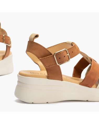 PITILLOS SANDALIA 3 TUBULARES NATURAL BEIG