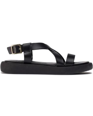 WONDERS SANDALIAS DE PIEL AUSTRA AB-1402 NEGRO