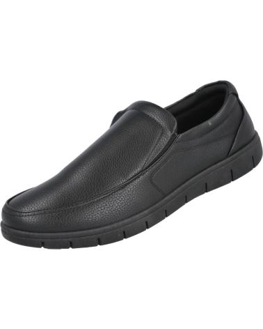 L&R SHOES LR SHOES AF005 MOCASINES DE HOMBRE NEGRO