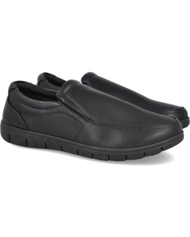 L&R SHOES LR SHOES AF005 MOCASINES DE HOMBRE NEGRO