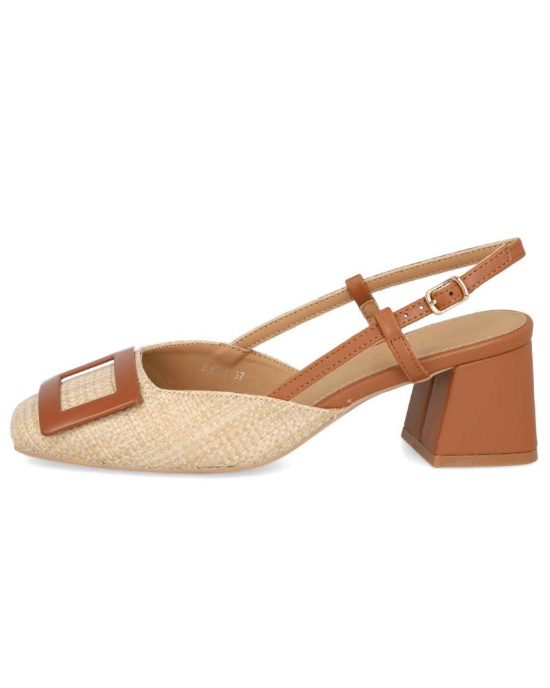 L&R SHOES LR SHOES B-5096 ZAPATOS DE TACON MEDIO MARRON