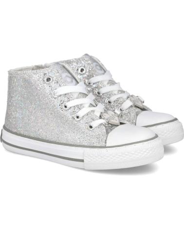 CONGUITOS COSH283104 ZAPATILLAS ALTAS G PLATA