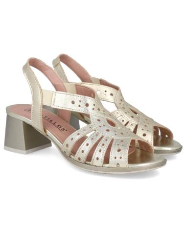 PITILLOS 10530 SANDALIAS METALIZADAS DE ORO