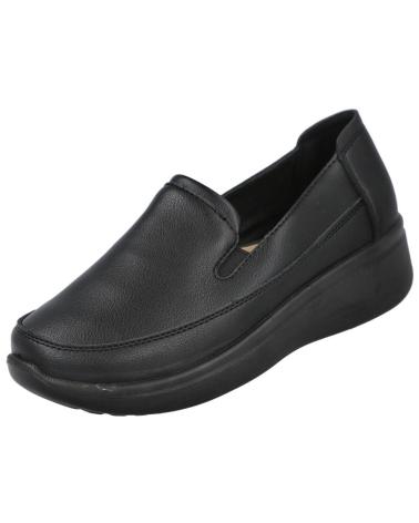 L&R SHOES LR SHOES 695 MOCASINES PLANOS DE MUJER NEGRO