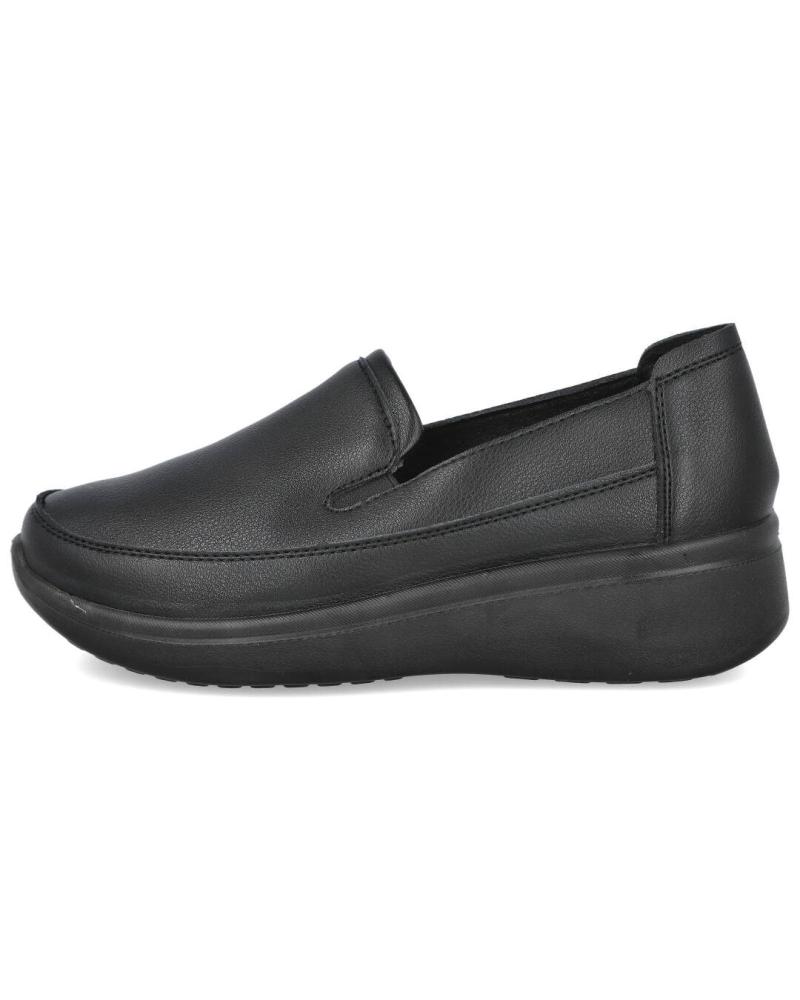 L&R SHOES LR SHOES 695 MOCASINES PLANOS DE MUJER NEGRO
