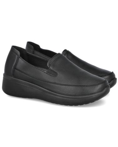 L&R SHOES LR SHOES 695 MOCASINES PLANOS DE MUJER NEGRO