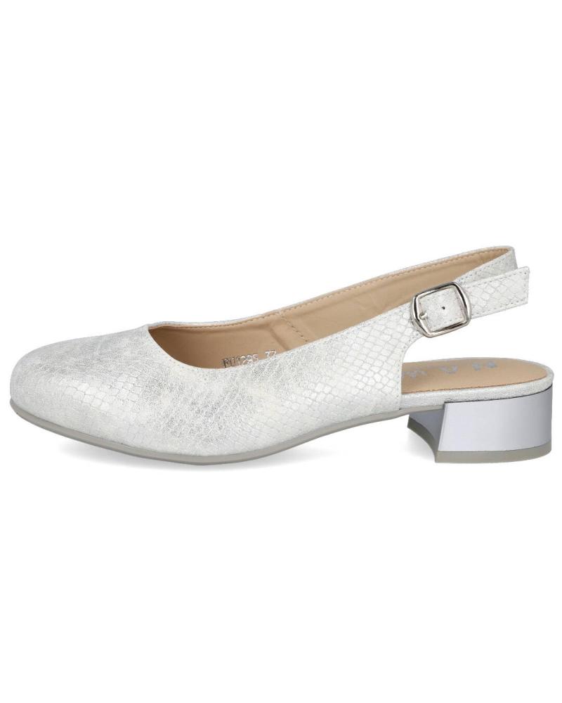 L&R SHOES LR SHOES FU1295 ZAPATOS DE TACON BAJO PLATA