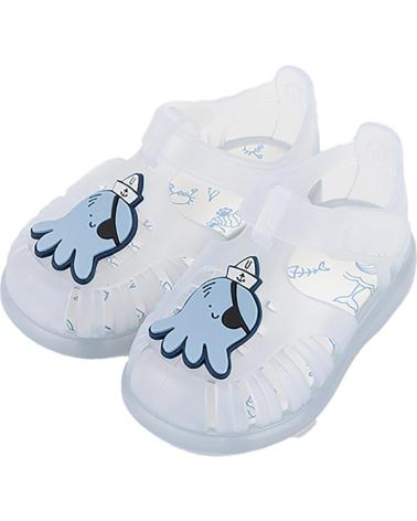 IGOR S10320-270 PIRATA CELESTE SANDALIA BLANCO-CELESTE