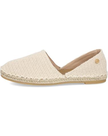 L&R SHOES APARGATAS DE ESPATO CERRADAS PLANAS PAR BEIGE