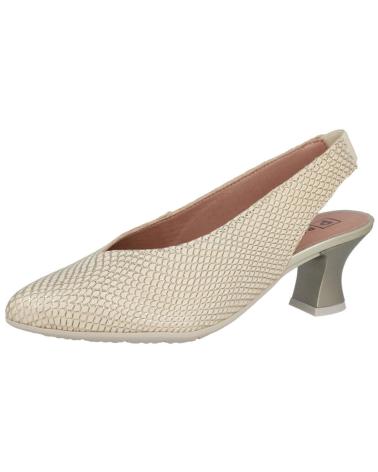 PITILLOS 10510 ZAPATOS DE TACON MEDIO M ORO