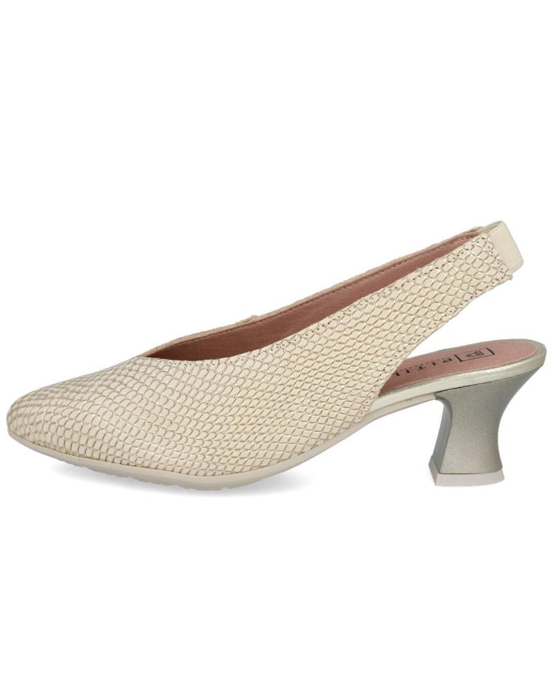 PITILLOS 10510 ZAPATOS DE TACON MEDIO M ORO