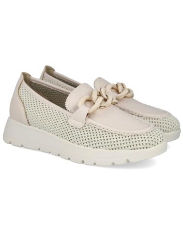 L&R SHOES LR SHOES 601 MOCASINES PERFORADOS DE M BEIGE