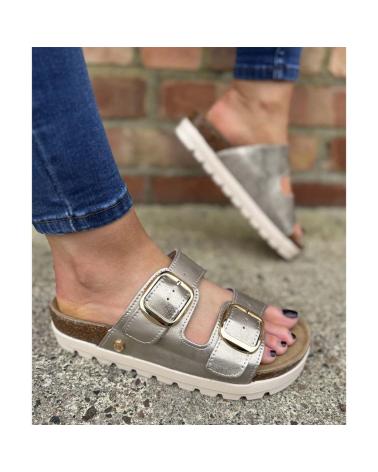 Sandalias de Mujer REFRESH SANDALIAS MD172721 PARA MUJER EN COLOR METALIZADO