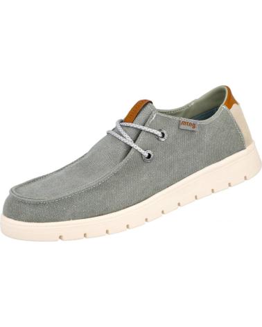 MTNG 84335 ZAPATILLAS DE LONA CON CORDO VERDE