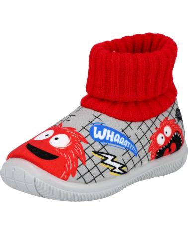 Pantufas BUBBLE BOBBLE  de Menino 1036 ZAPATILLAS DE CASA NINO  GRIS