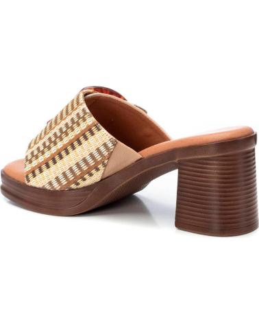 REFRESH ZAPATOS DE TACON EN PARA MUJER BEIGE