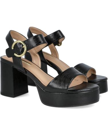 CORINA M5360 SANDALIAS TACON PLATAFORMA NEGRO