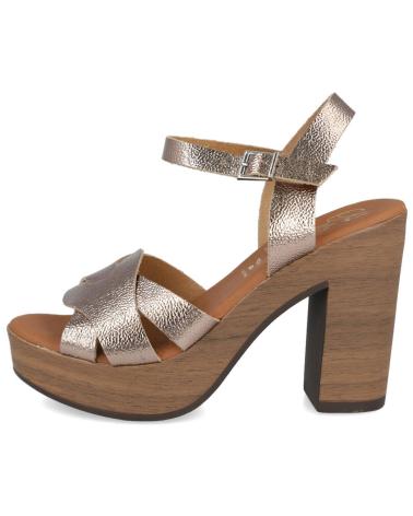 OH MY SANDALS 5505 SANDALIAS DE PIEL METALIZADAS CON TACON Y PLATAFORMA PA CAVA